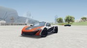 McLaren P1 HQ para GTA San Andreas miniatura 7