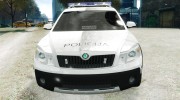Lithuanian Police Skoda Octavia Scout [ELS] for GTA 4 miniature 6