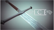 Ice Sword of Eddard Stark - Лед - меч Старков 1.6 для TES V: Skyrim миниатюра 11