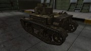 Простой скин M2 Light Tank para World Of Tanks miniatura 3