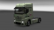 Скин для Mercedes Actros2014 (RCG) for Euro Truck Simulator 2 miniature 2