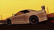 Nissan Skyline R34 для GTA San Andreas миниатюра 4