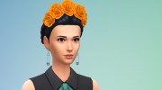 Серьги Safety Pin for Sims 4 miniature 1