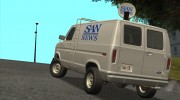 Ford E-150 «San News» para GTA San Andreas miniatura 2