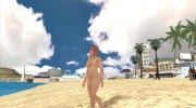 Dead or Alive 5 LR Honoka Nude v2 Shaved for GTA San Andreas miniature 22