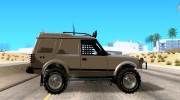 Landrover Discovery 2 Rally Raid для GTA San Andreas миниатюра 5