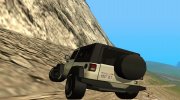 Jeep Wrangler Lowpoly для GTA San Andreas миниатюра 7