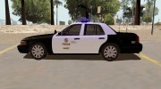 LAPD Ford Crown Victoria для GTA San Andreas миниатюра 2