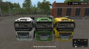 Volvo FH16 FLATBED (v1.0 Freakyman) для Farming Simulator 2017 миниатюра 2