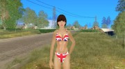 Bikini Girl для GTA San Andreas миниатюра 1