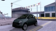 Fiat 500C para GTA San Andreas miniatura 1