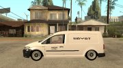 Volkswagen Caddy Hayat TV для GTA San Andreas миниатюра 2