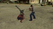 Маньяк с миниганом para GTA San Andreas miniatura 11