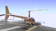Robinson R44 Raven II NC 1.0 Белый для GTA San Andreas миниатюра 4