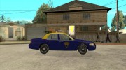 Ford Crown Victoria West Virginia Police para GTA San Andreas miniatura 5