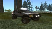 1984-1991 Jeep Cherokee Sandking IVF Dirty para GTA San Andreas miniatura 8