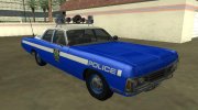 Dodge Polara 1971 New York Police Dept для GTA San Andreas миниатюра 2