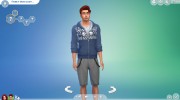 Мужские шорты para Sims 4 miniatura 2