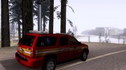 Chevrolet Suburban EMS Supervisor 862 для GTA San Andreas миниатюра 4