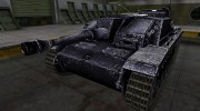 Темный скин для StuG III для World Of Tanks миниатюра 1