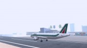 Airbus A320-214 Alitalia v.1.0 для GTA San Andreas миниатюра 2