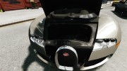 Bugatti Veyron 16.4 v1.7 для GTA 4 миниатюра 14