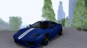 Ferrari 360 Modena V12 TT Black Revel for GTA San Andreas miniature 10