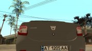 Dacia Logan 2013 для GTA San Andreas миниатюра 6