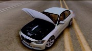 BMW 320d (F30) with M bumpers для GTA San Andreas миниатюра 6