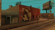 Mural Girl Remake (HD) для GTA San Andreas миниатюра 1