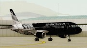Airbus A320-200 Air New Zealand Crazy About Rugby Livery для GTA San Andreas миниатюра 6