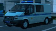 Ford Transit ПОЛИЦИЯ ОБ ДПС УГИБДД (2012-2015) para GTA San Andreas miniatura 6