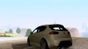 Seat Leon Cupra R for GTA San Andreas miniature 2