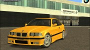 BMW E36 M3 1997 для GTA San Andreas миниатюра 3