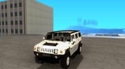 Hummer H2 para GTA San Andreas miniatura 1