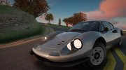 Ferrari Dino 264 1969 para GTA San Andreas miniatura 1