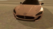 Maserati GranTurismo MC Stradale для GTA San Andreas миниатюра 5