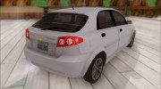 Chevrolet Lacetti для GTA San Andreas миниатюра 6