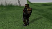 Член группировки Хаос в бронекостюме «Булат» из S.T.A.L.K.E.R para GTA San Andreas miniatura 2