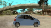Toyota Yaris для GTA San Andreas миниатюра 5