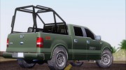 Ford F-150 2006 Military MEX for GTA San Andreas miniature 4