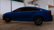 Hyundai Sonata 2018 для GTA San Andreas миниатюра 3