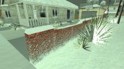 Winter Big Smoke House для GTA San Andreas миниатюра 5