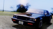1987 Buick GNX para GTA San Andreas miniatura 7