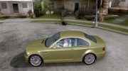 BMW M3 E46 для GTA San Andreas миниатюра 2