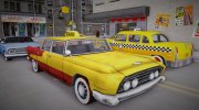 Oceanic Taxi для GTA 3 миниатюра 5
