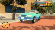 Daewoo Cielo для GTA 3 миниатюра 1
