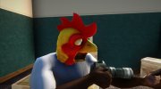 Маска курицы для GTA San Andreas миниатюра 2