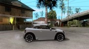 Mini Concept Coupe 2010 для GTA San Andreas миниатюра 5