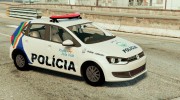 Volkswagen Gol G6 Polícia Militar Brasil FINAL para GTA 5 miniatura 4